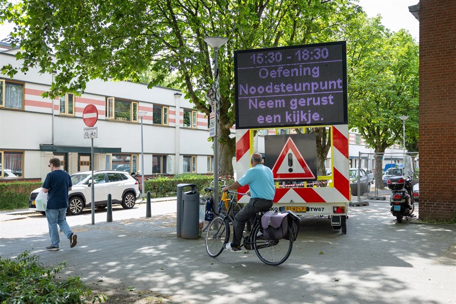 Oefening noodsteunpunten Bloemhof 1