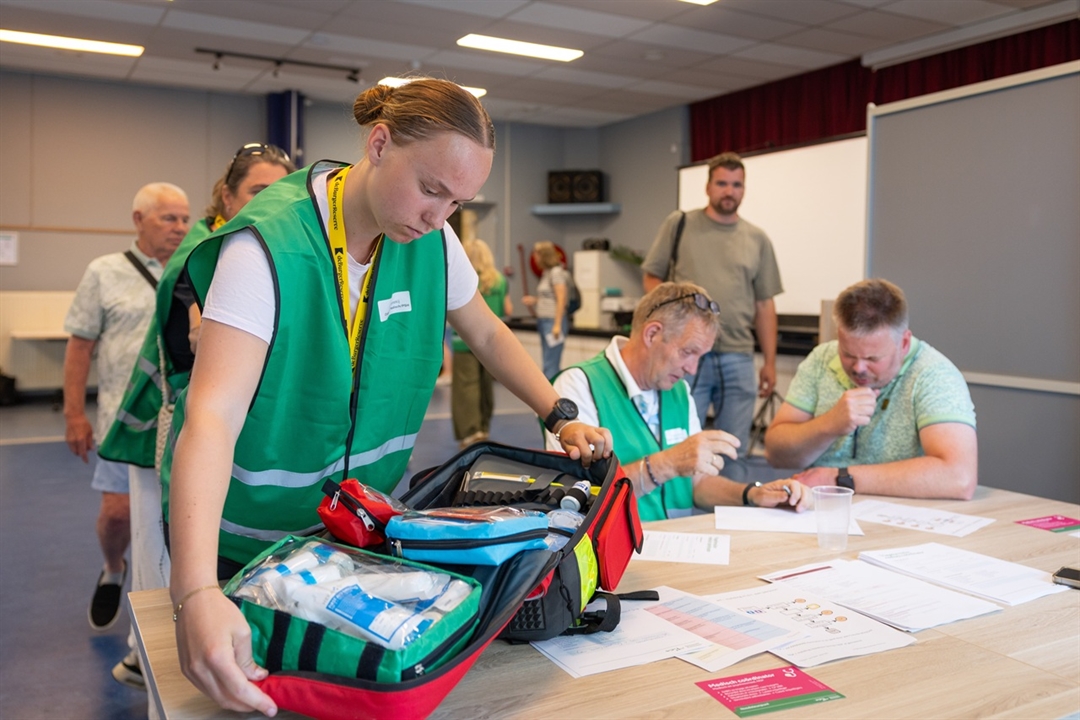 Oefening noodsteunpunten Bloemhof - hoofd